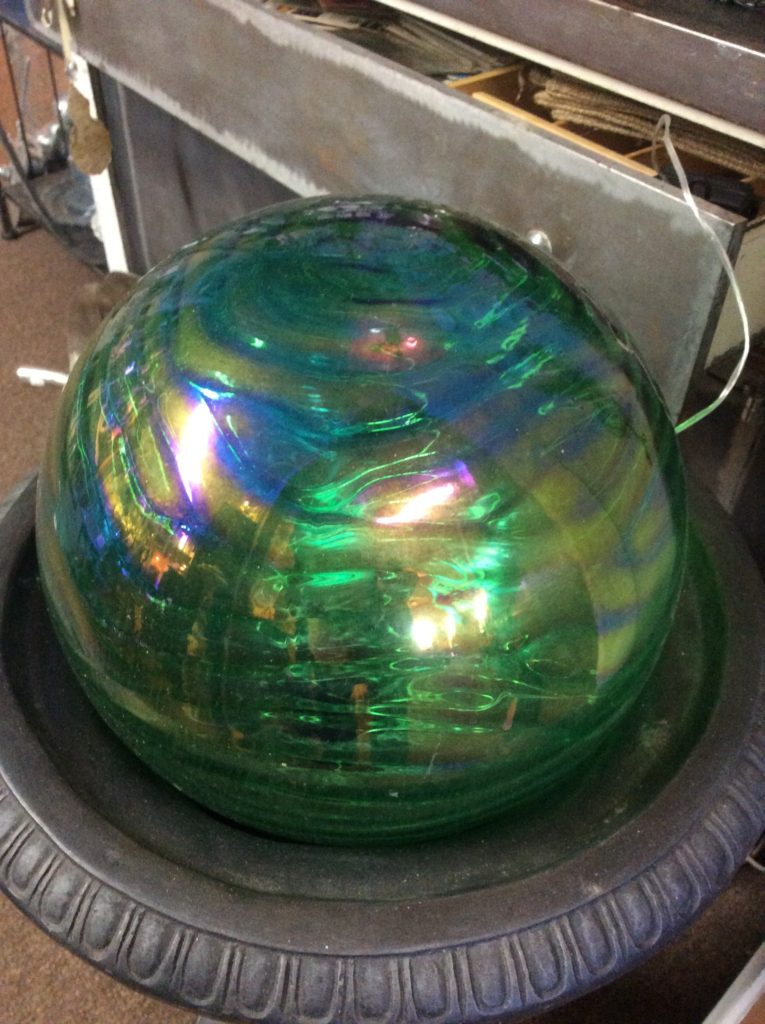 gazing globes Antique Cottage and Garden